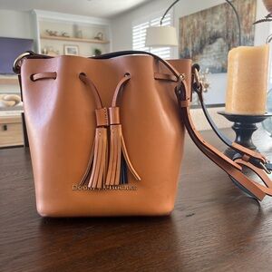 Dooney & Bourke Brown Leather Shoulder Bag